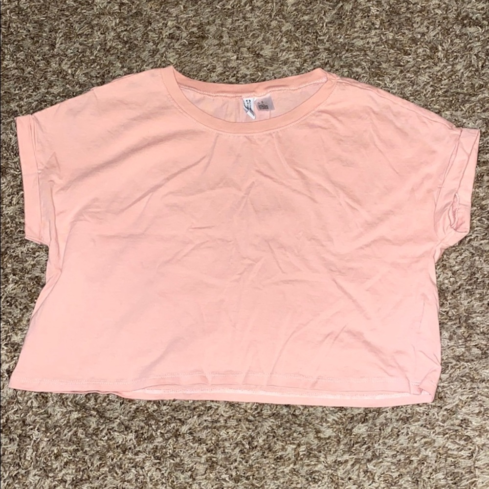 Pink Crop Top